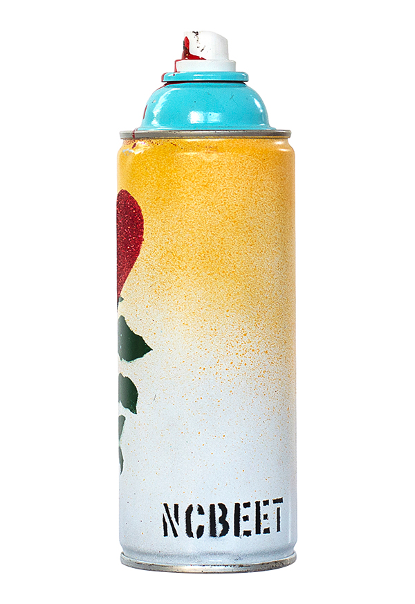 Rosa corazón spray cans - Colecciones